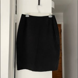 Liz Claiborne brushed silk pencil skirt